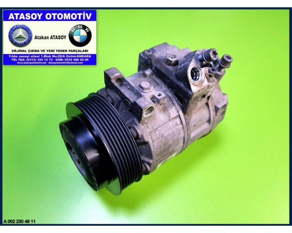 MERCEDES W204 C180 KLİMA KOMPRESÖRÜ 0022304911 0022303011 0022303311 0022308311 A0022304911 A0022303011 A0022303311 A0022308311 A 002 230 49 11 A 002 230 30 11 A 002 230 33 11 A 002 230 83 11 Z0005773A Z0005483A